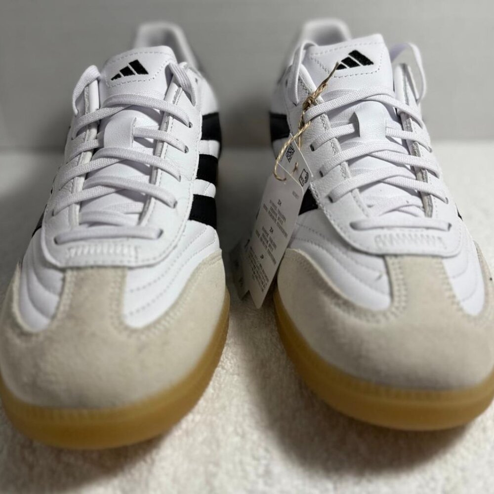 adidas Predator 24 League Freestyle Low White Black Gum Size 10 - | NWOB - Picture 3 of 10